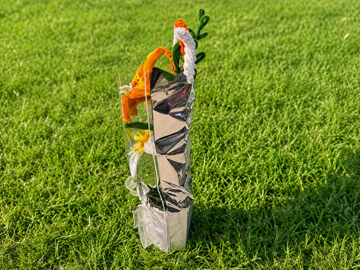Sunny Bloom Handmade Pipe Cleaner Bouquet